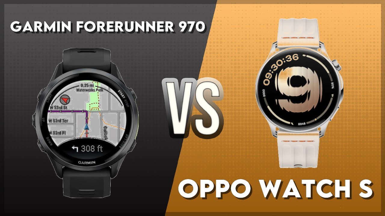 Garmin Forerunner 970 vs Oppo Watch S Comparison