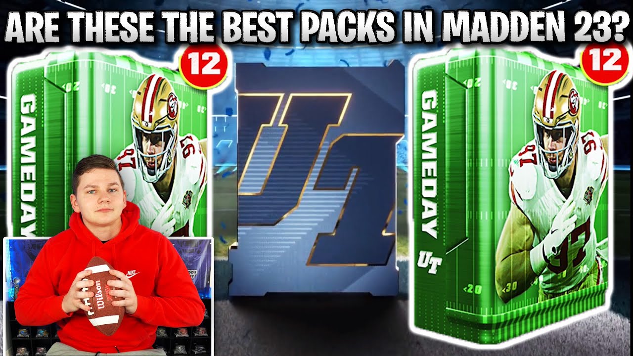12X GAMEDAY PACK BUNDLE! ARE THESE THE BEST PACKS IN MADDEN 23? | MADDEN 23 ULTIMATE TEAM
