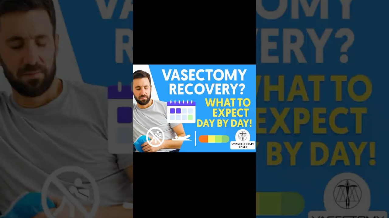 What does vasectomy recovery look like?www.vasectomypro.com  