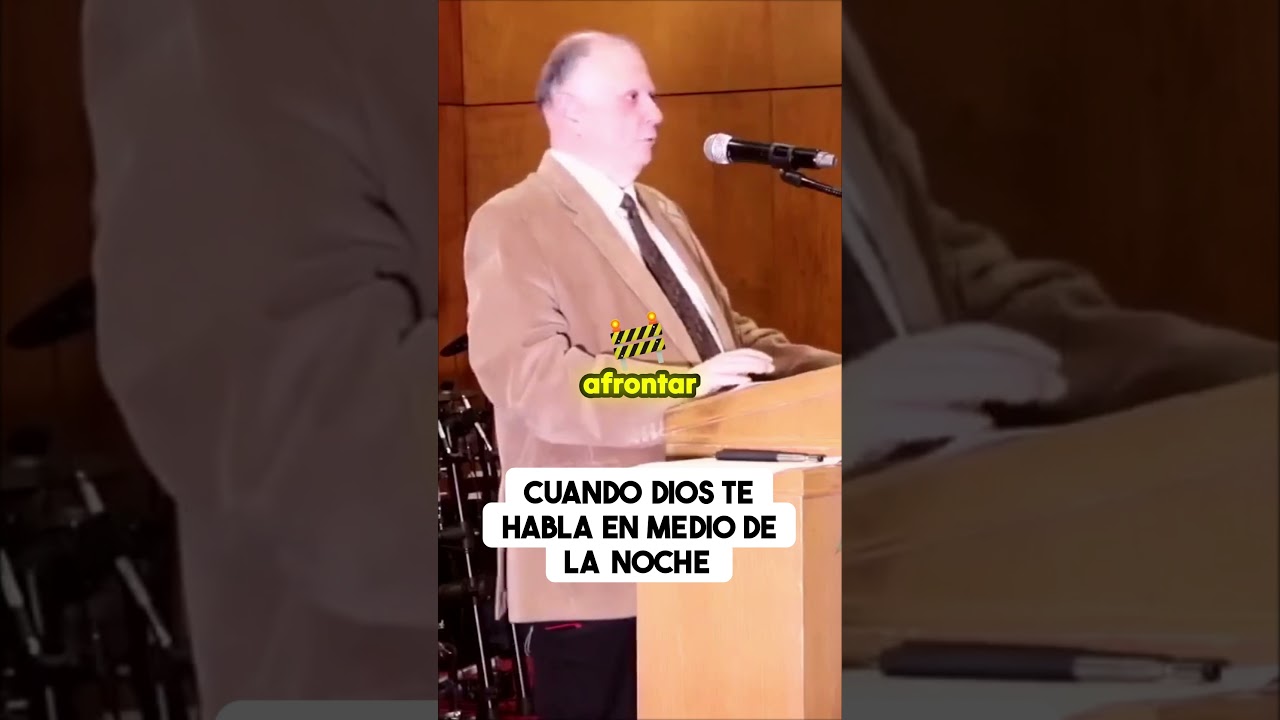 Cuando Dios te habla en medio de la noche #elgybbor #cesarvidal #C&eacute;sarVidalpredicas  #biblia #fe