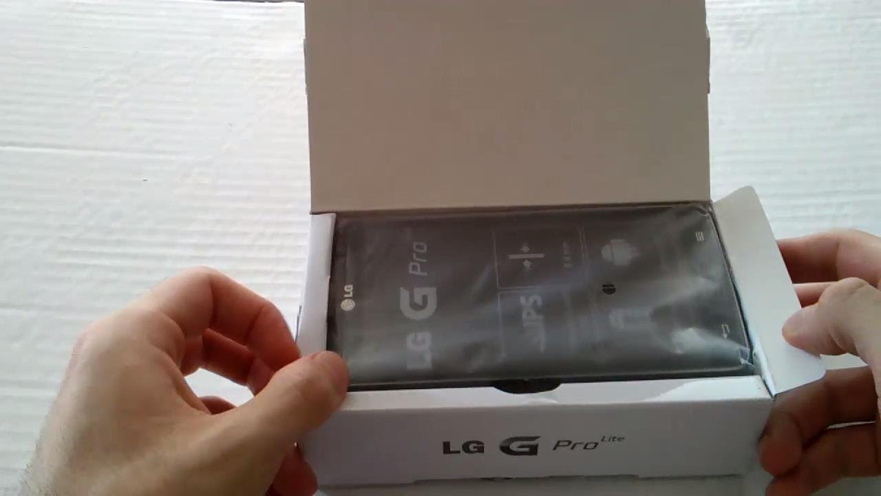 Unboxing LG G Pro Lite D680
