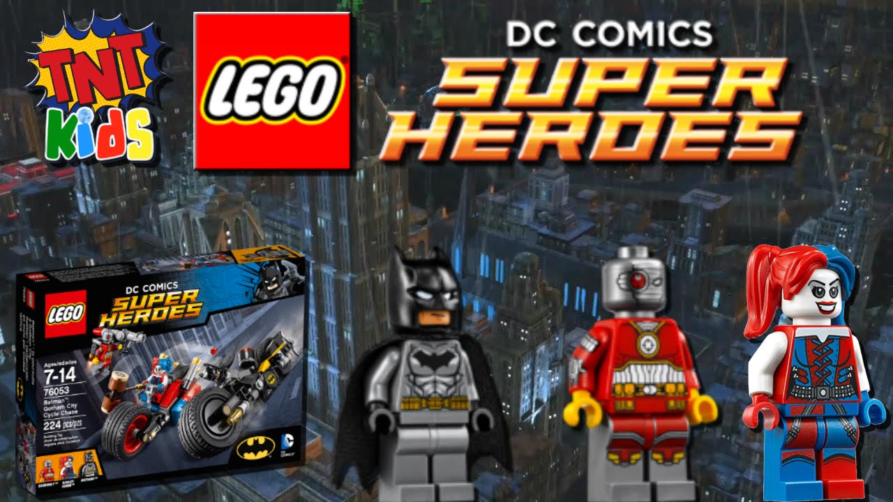 LEGO DC Comics Super Hero Gotham City Cycle Chase Set 76053