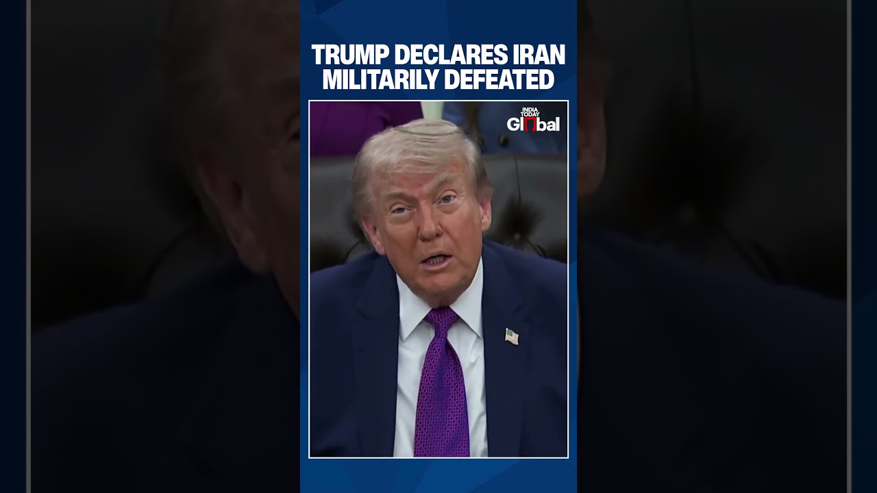 Trump Declares Iran &ldquo;Totally Defeated Militarily,&rdquo; Defends Blockade as Military Genius