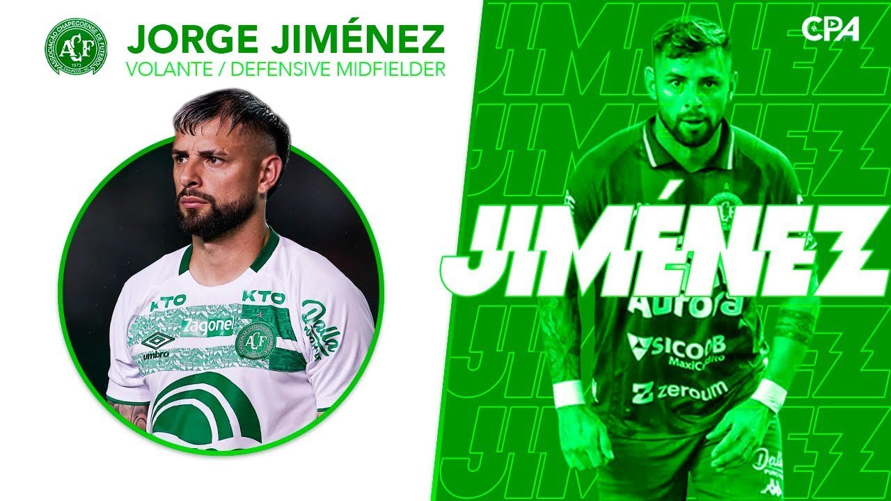 JORGE JIM&Eacute;NEZ - VOLANTE/DEFENSIVE MIDFIELDER - CHAPECOENSE 2025