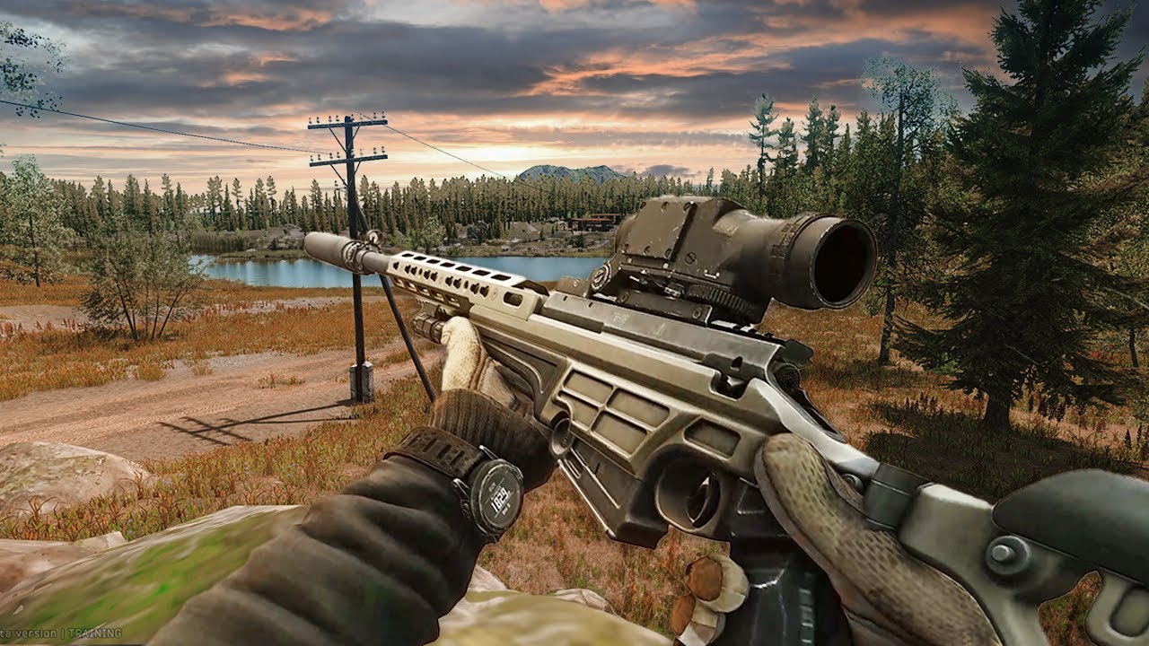 Using the SV-98 Sniper Rifle for A Shooter Born in Heaven