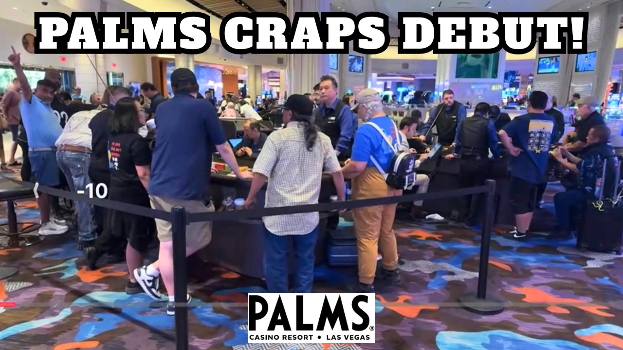 Мы наконец-то сыграли в крэпс в Palms!