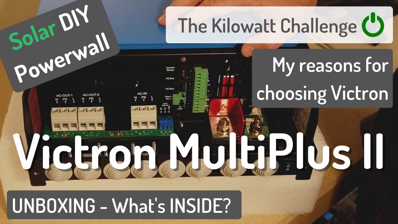 Unboxing the Victron MultiPlus II 48v / 5000VA / 70Amp Charger / Inverter