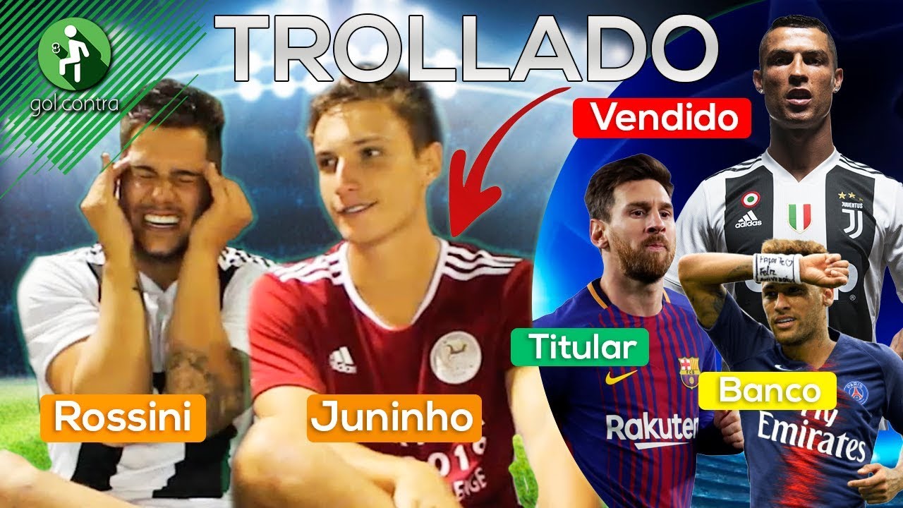 DESAFIO DO TITULAR, BANCO OU VENDE ft VOSSO CANAL | TROLLAMOS O JUNINHO!!