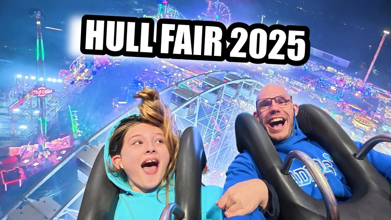 Видеоблог Hull Fair 2025 | Наш первый визит!
