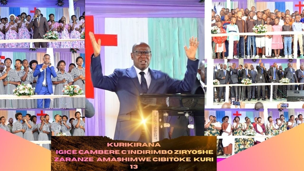 Kurikirana igice cambere c'indirimbo z'amashimwe zaririmbwe mu Cibitoke kuri 13