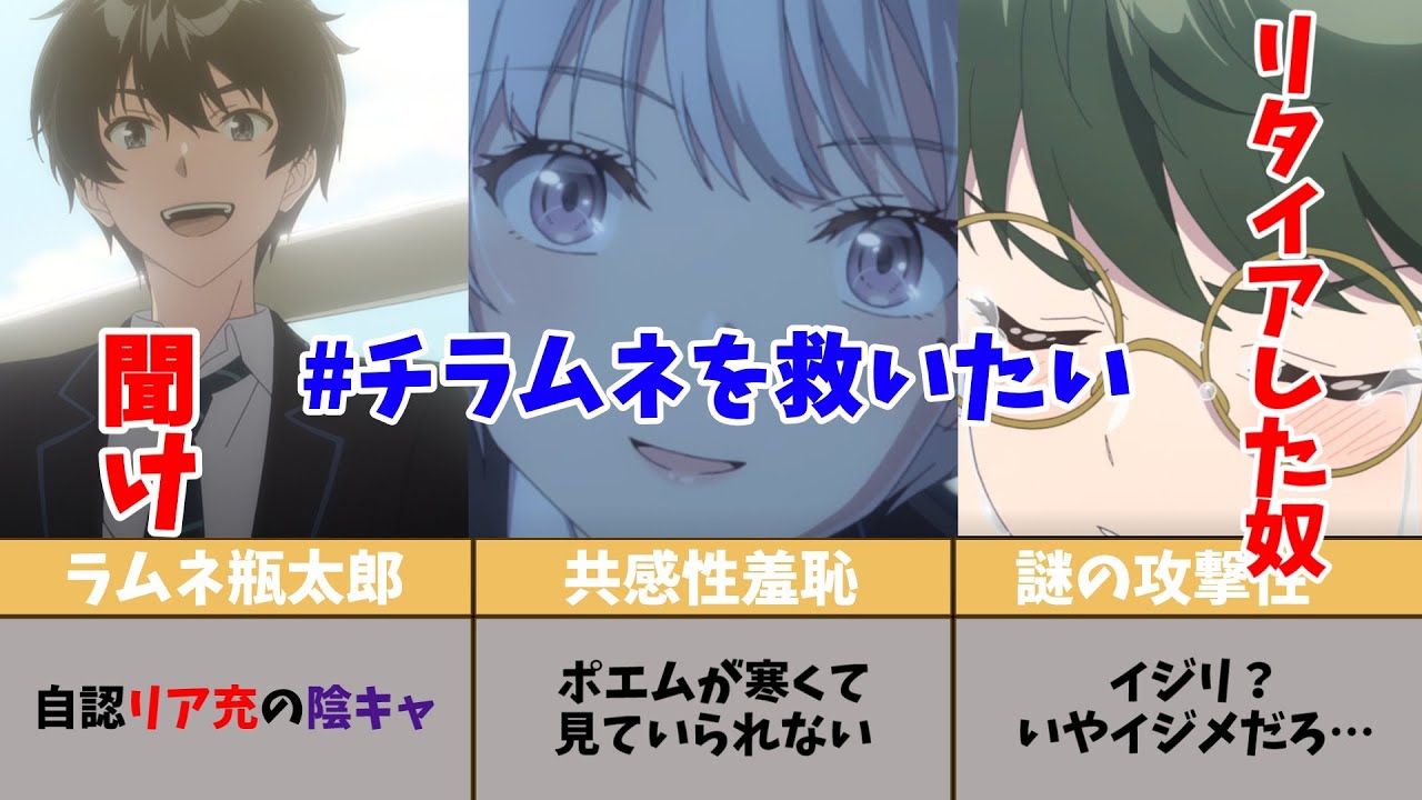 【文学的に観る】お前らにチラムネの楽しみ方を教えてやんよｗｗｗｗｗ