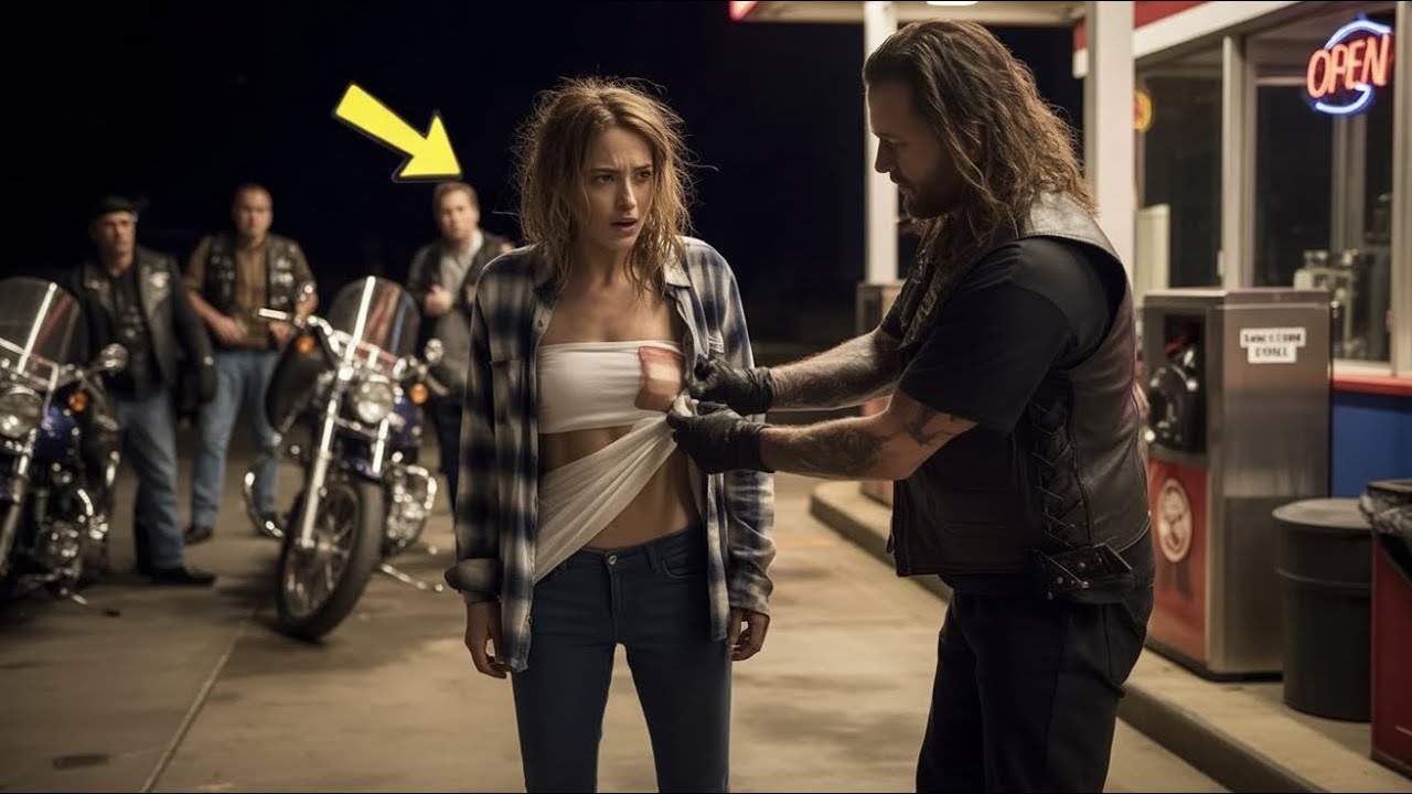 „Tötet mich schnell“, sagte sie – die Hells Angels hoben ihr Shirt und sahen ihr Brandmal…