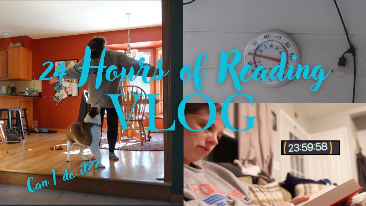 A Below Freezing 24 Hour Weekend Reading Vlog: How I Failed