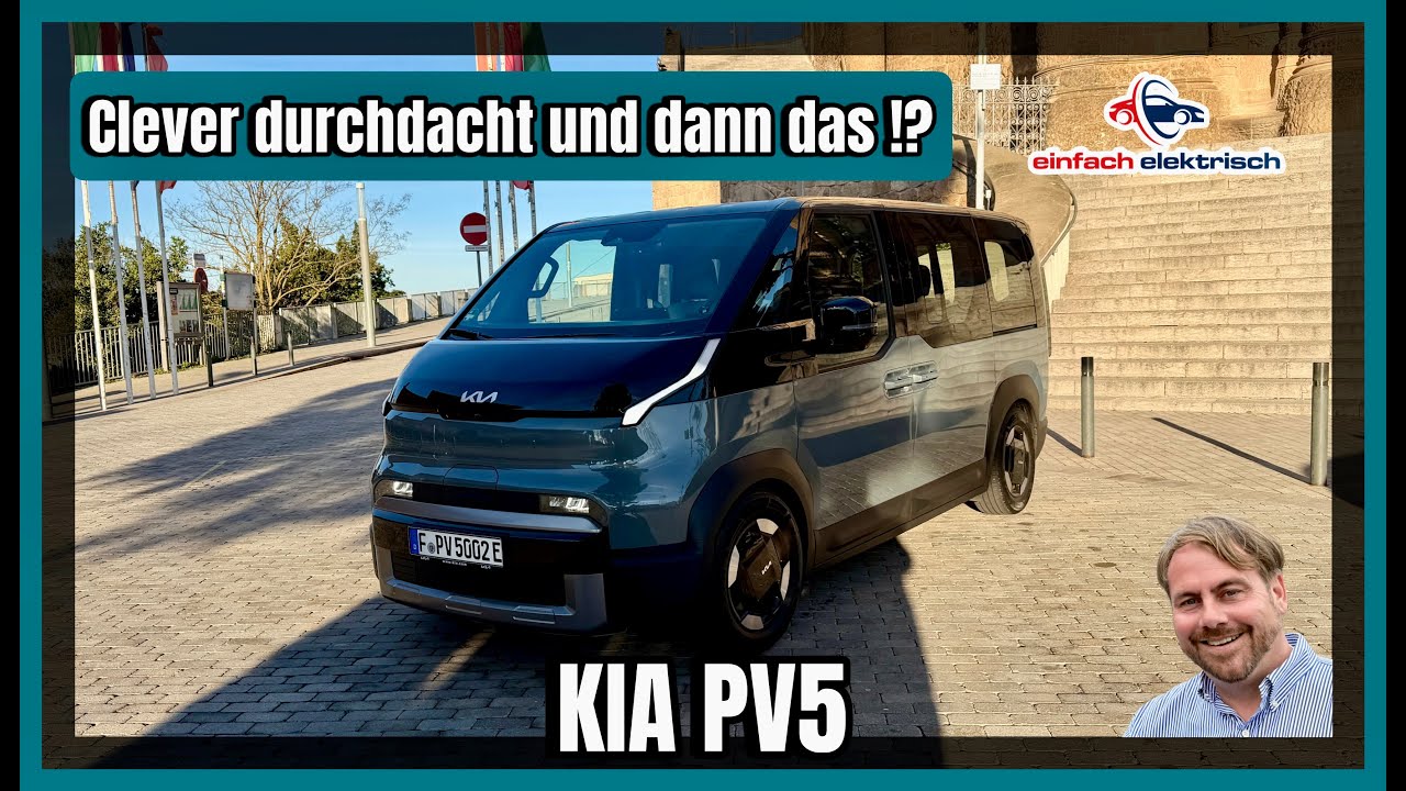 Kia PV5 Test - aktuell der interessanteste Van ⁉️
