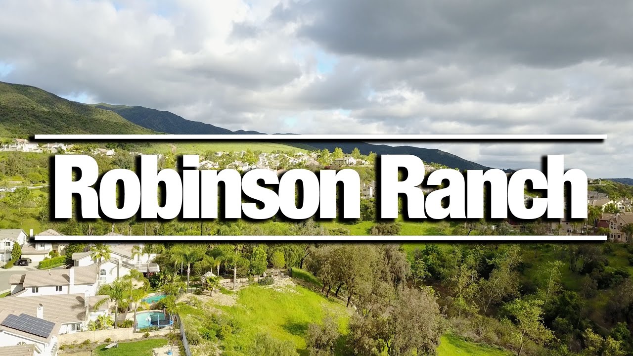 Robinson Ranch  -  Rancho Santa Margarita  - Trabuco Canyon -  DJI Drone Footage 4k
