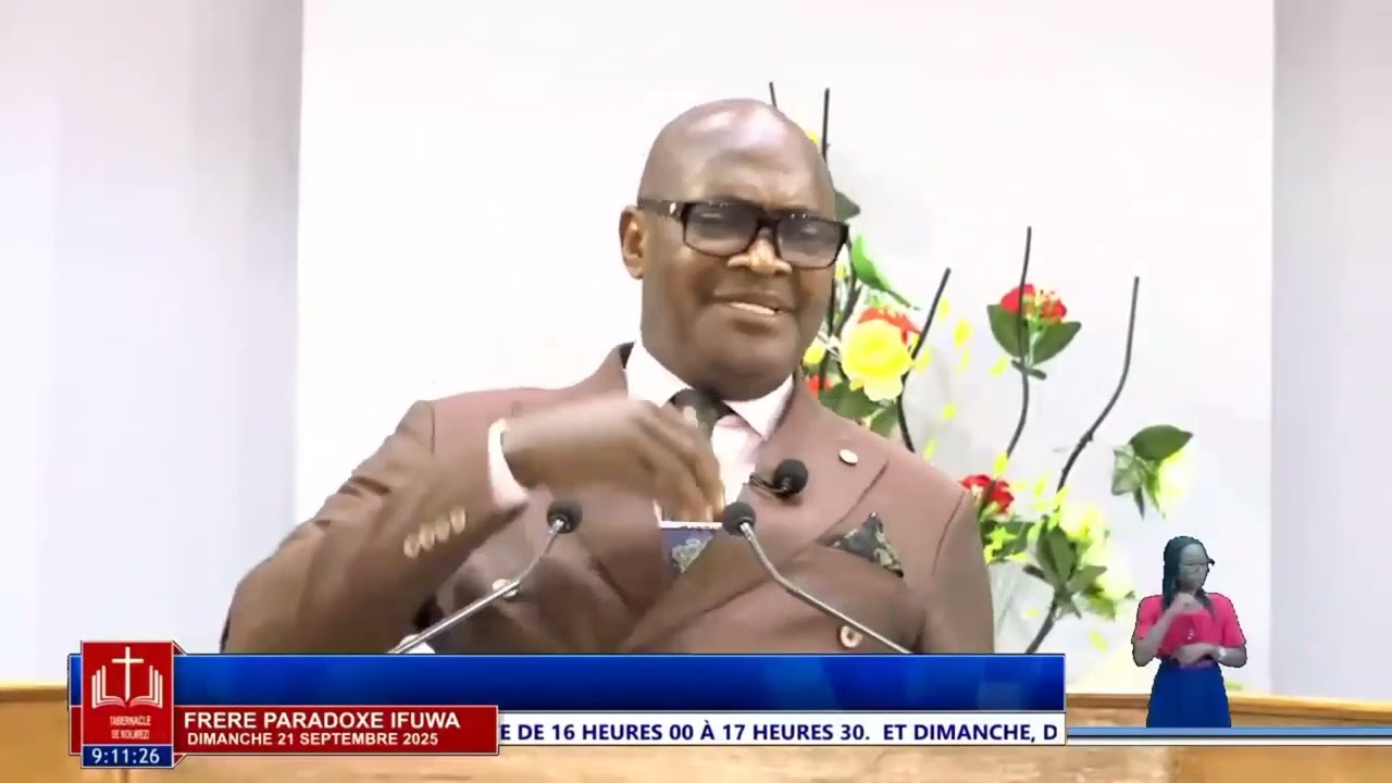As tu fui la colere a venir, Frere Paradoxe Ifuwa, Tabernacle Chretien de Kolwezi, Dim 21 Sept 2025
