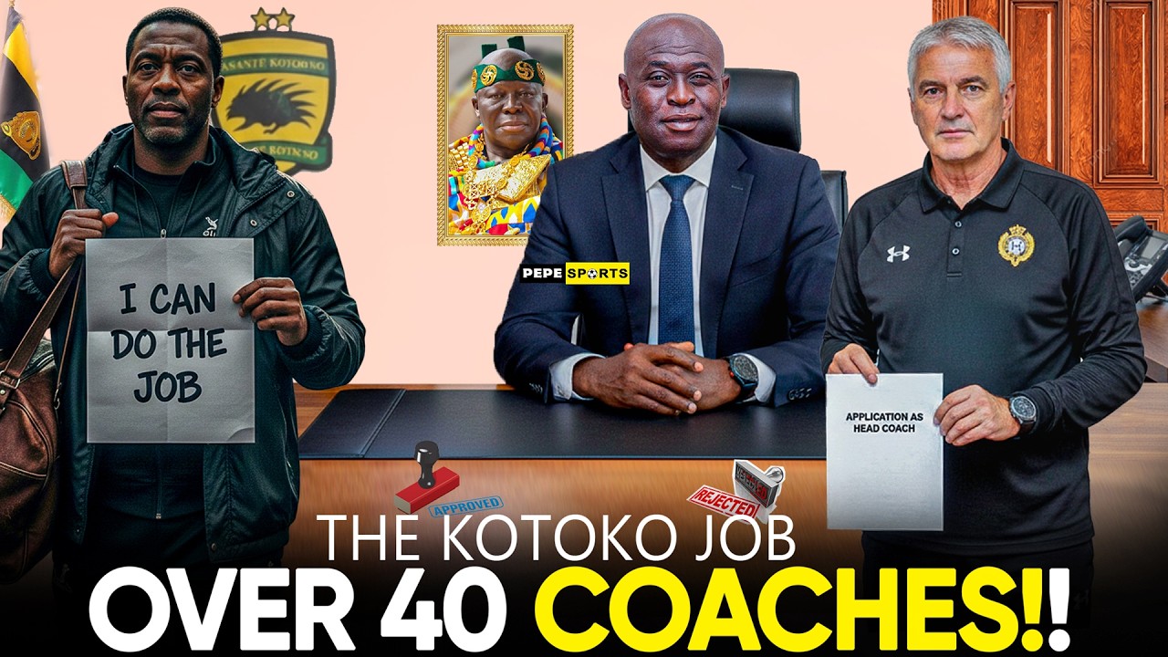 BREAKING NEWS 🔥OVER 40 COACHES INCLUDING 5 LOCALS APPLY FOR ASANTE KOTOKO 🇦🇹 JOB BUT ZITO IS STILL