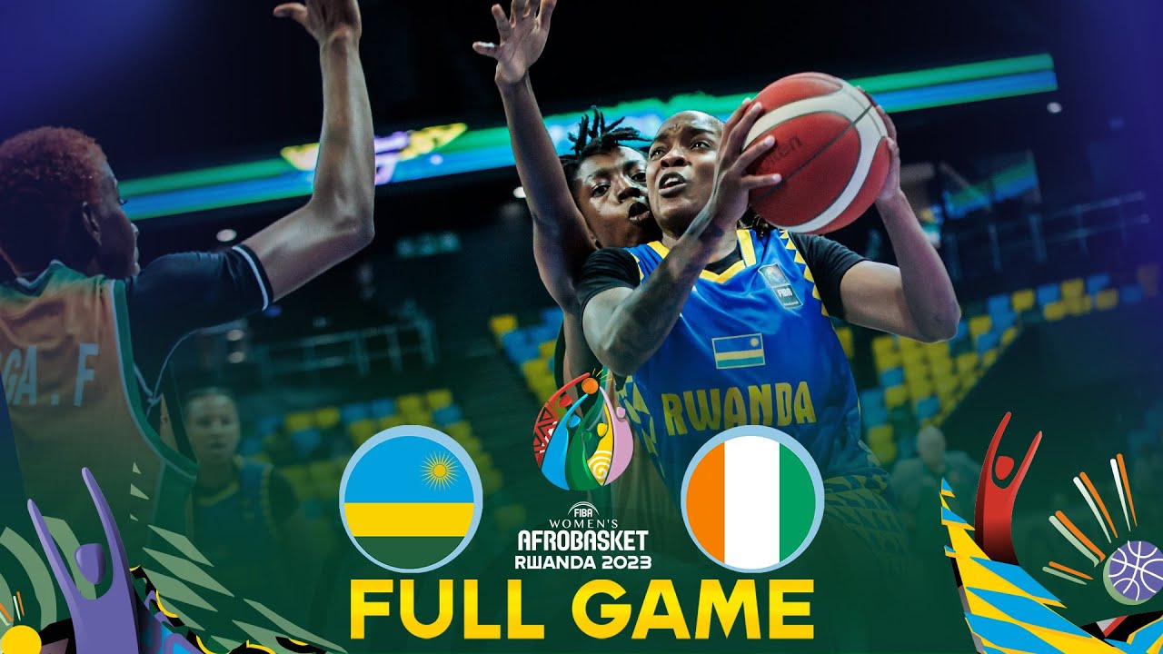 Rwanda v Cote d'Ivoire | Full Basketball Game | FIBA Women's AfroBasket 2023