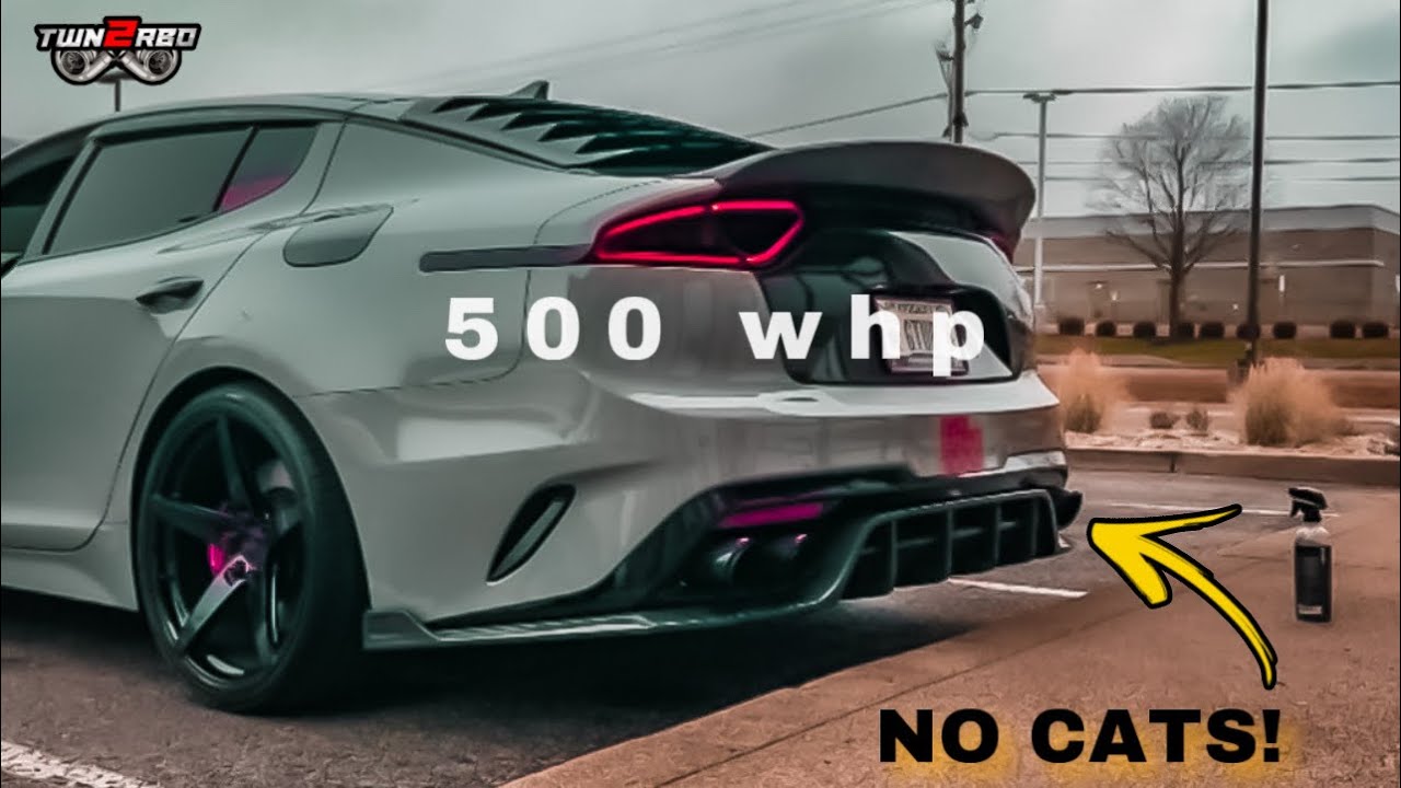У этого Kia Stinger GT1 есть все необходимые модификации!