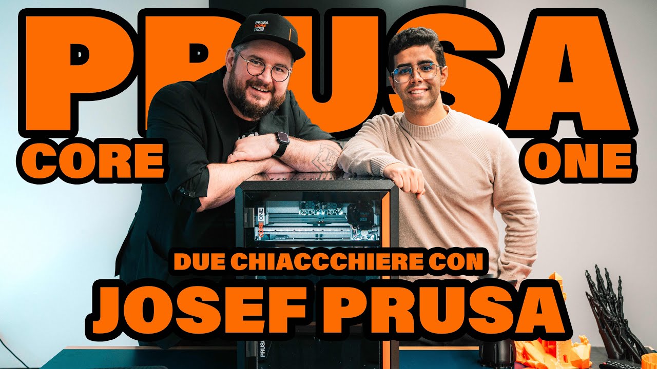 Prusa Core One e due chiacchiere con Josef Prusa