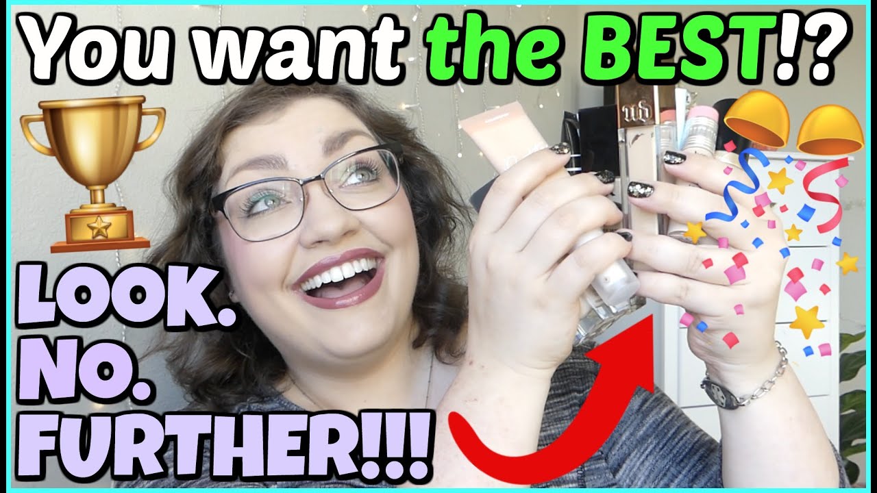 BEST FOUNDATIONS & CONCEALERS FOR OILY SKIN (2019) | Drugstore + High End