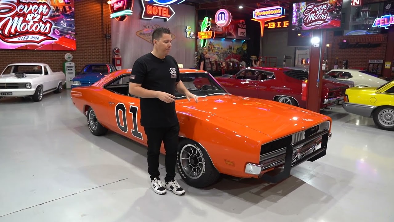 General Lee Dodge Charger 1969 года выпуска — подлинный General Lee с документами продаётся на ау...
