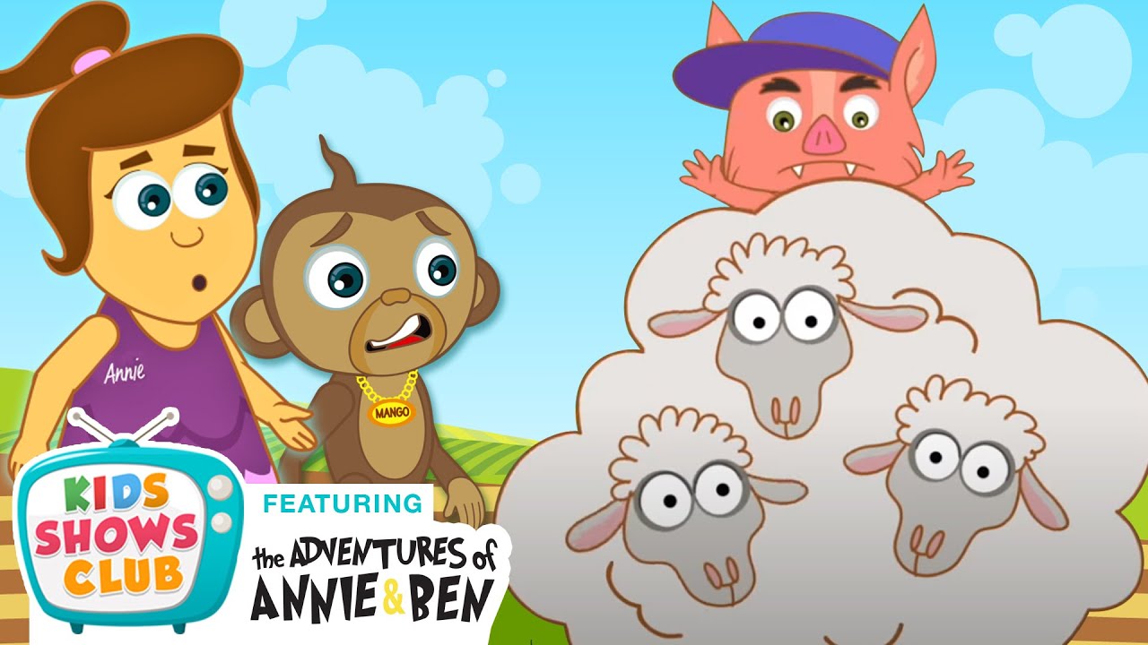 Sheep Thrills | Adventures of Annie & Ben | Cartoon for Kids | Kids Shows Club