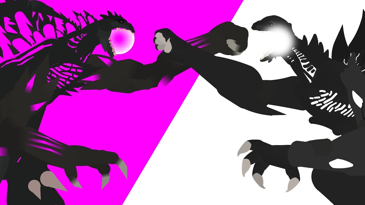 Sinister shin Godzilla vs HakaiShin Godzilla | sticknode animation