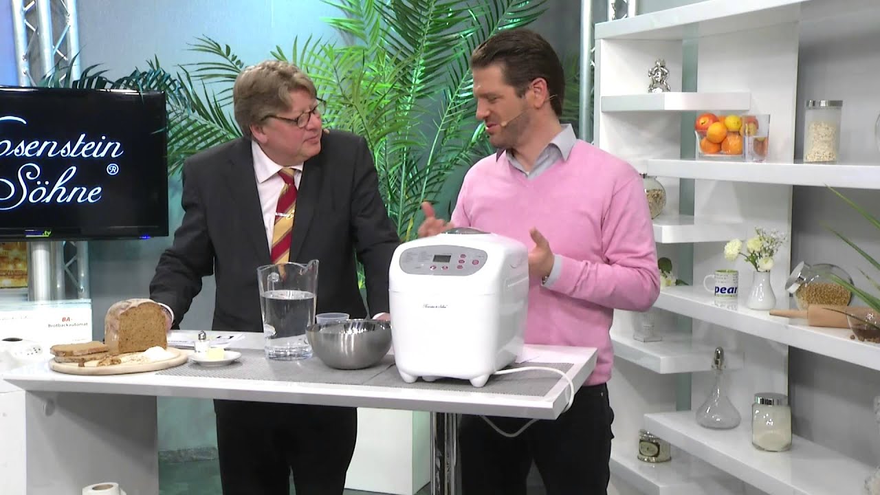 Walter Freiwald präsentiert den Premium-Brotbackautomat 