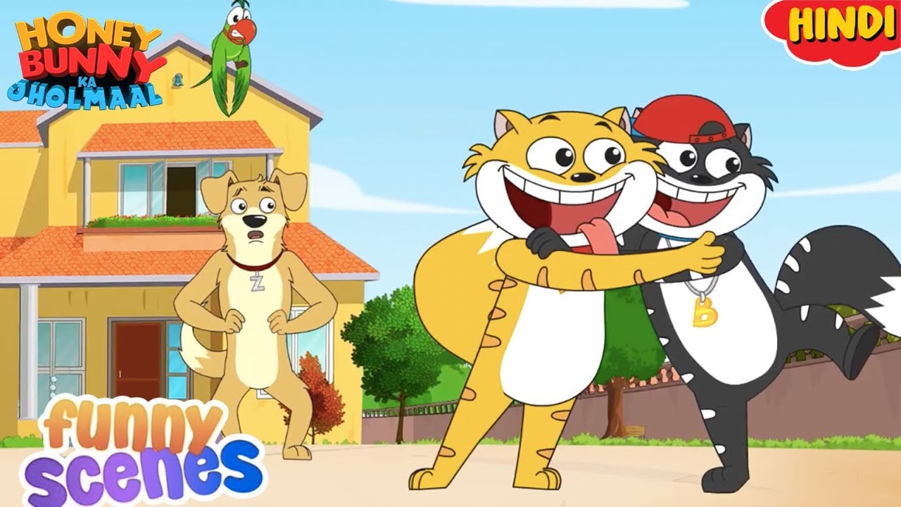 Honey Bunny Best Scenes | Cartoon For Kids | Compilation-149 | Yo Kids Comedy | S5