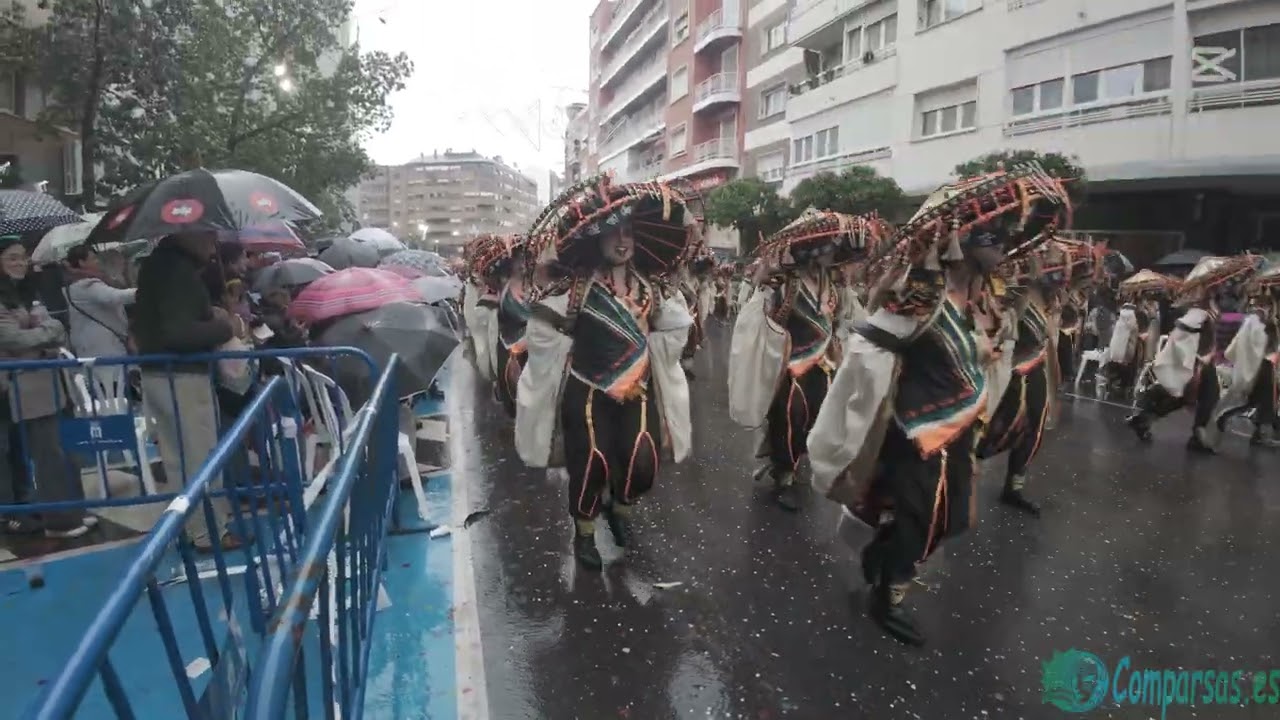 Comparsa La Pava and Company consigue el 7 accésit en el Carnaval de Badajoz de 2025.