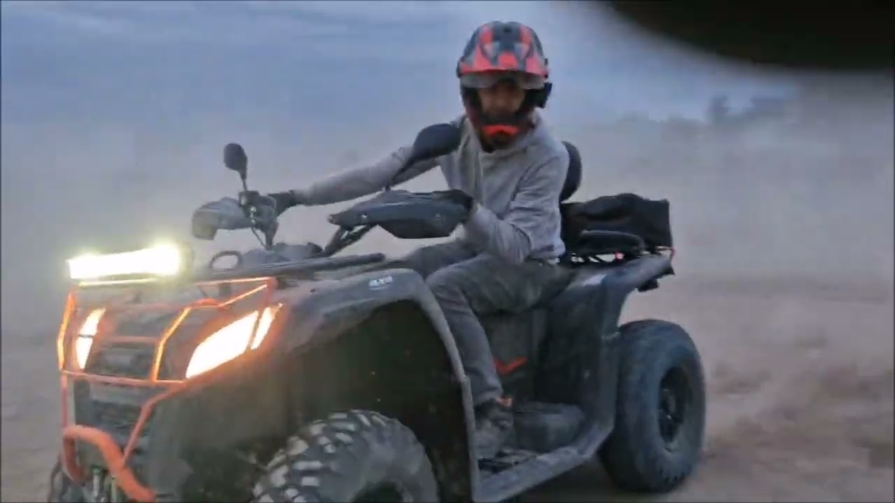 Żwirownia Daszewice za dnia i nocą - CF MOTO 520 * Goes Terrox 500 * Husqvarna FE 350 Rockstar
