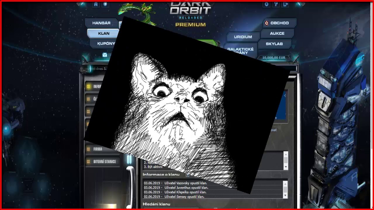 DarkOrbit CZ | Info, zač&aacute;tek #1