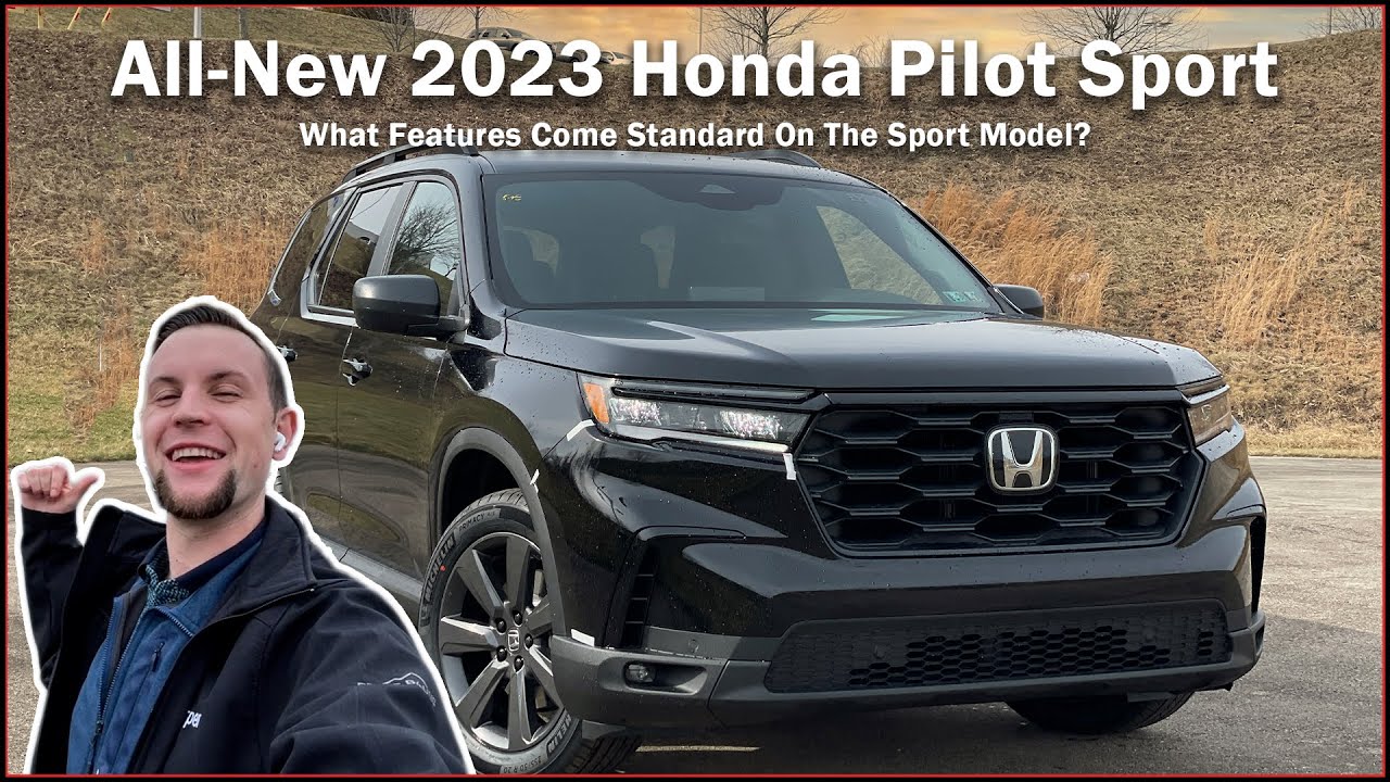 What Does The Sport Model Come Standard With? | 2023 Honda Pilot Sport