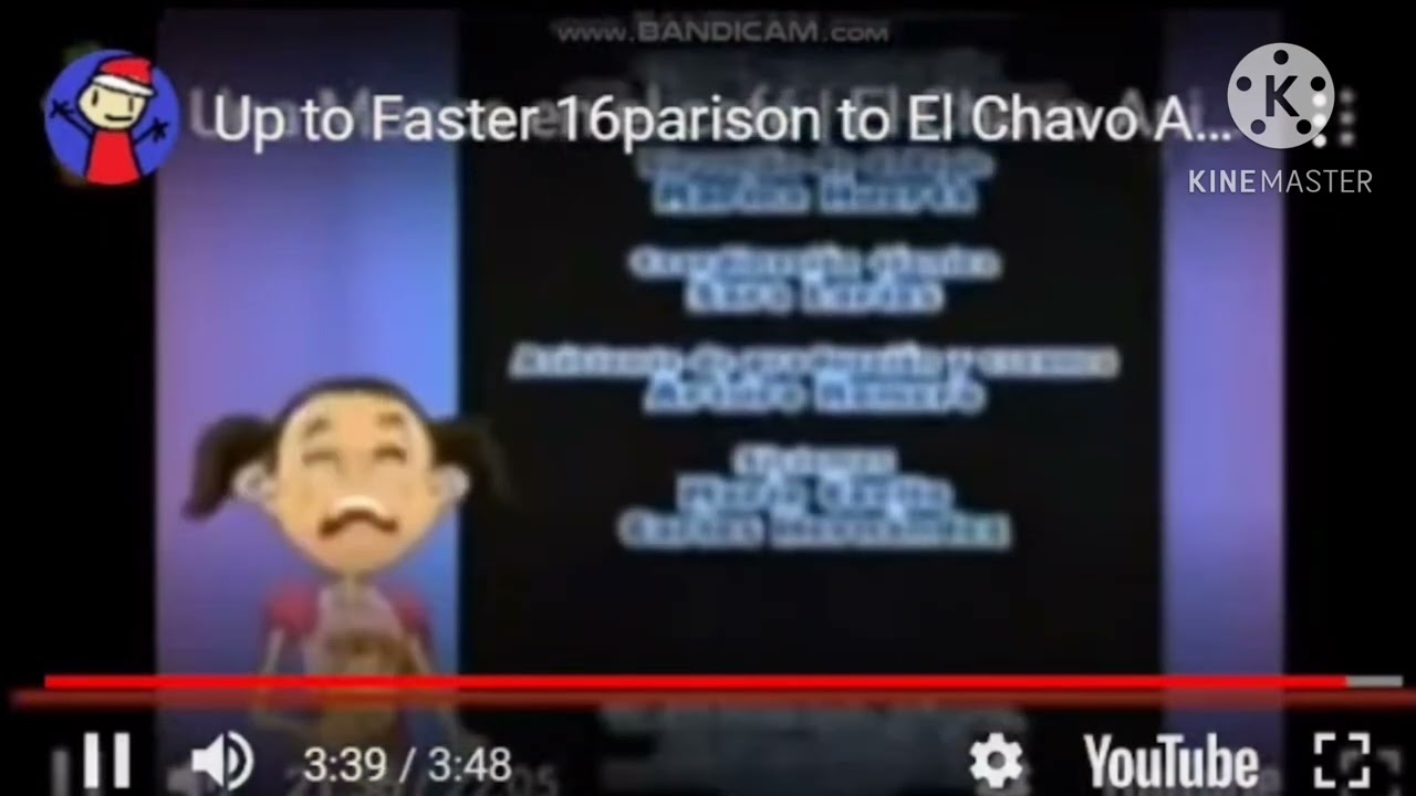 (Reupload) up to faster 16 parison to el chavo animado