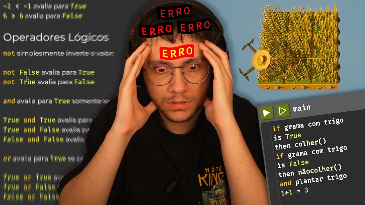 Esse jogo me fez descobrir que programação é do DIABO