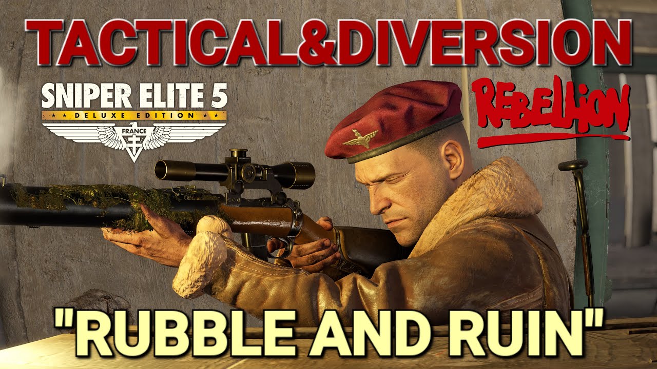Sniper Elite 5/Tactical&Diversion/Rubble and ruin