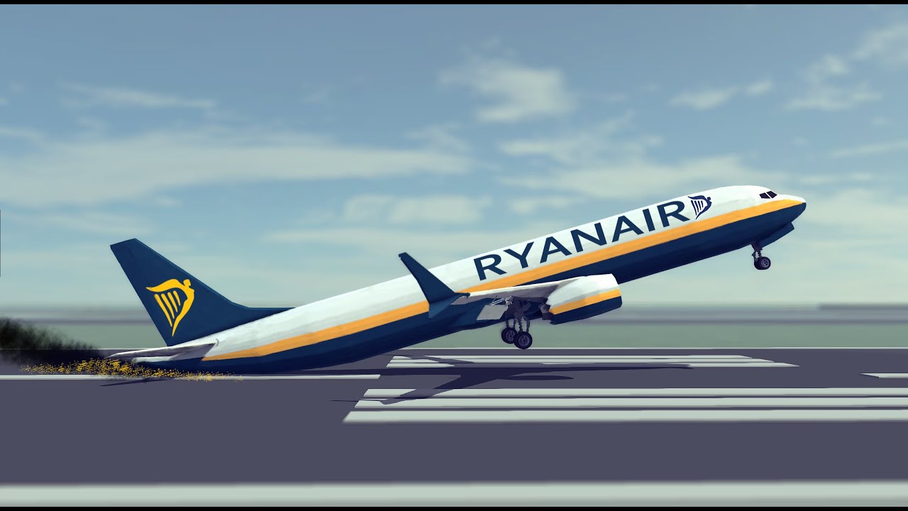 Ryanair landings + Smooth landings | Feat. Realistic custom sounds | Besiege
