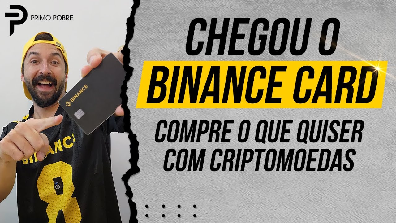 BINANCE CARD - Pague tudo com criptomoedas