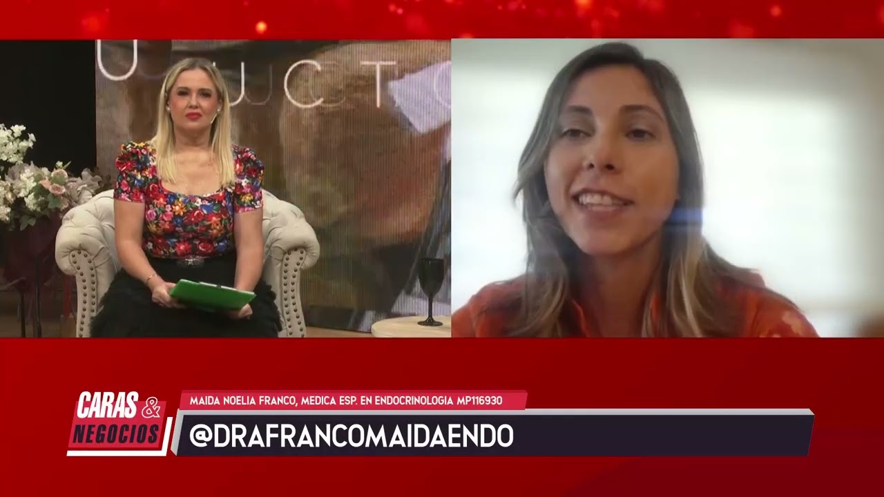 👩🏽‍⚕️ Participé del Programa Caras y Negocios para hablar sobre Endocrinología ✨️‼️