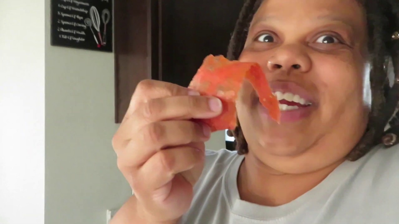 The taste test -Watermelon Fruit Roll up