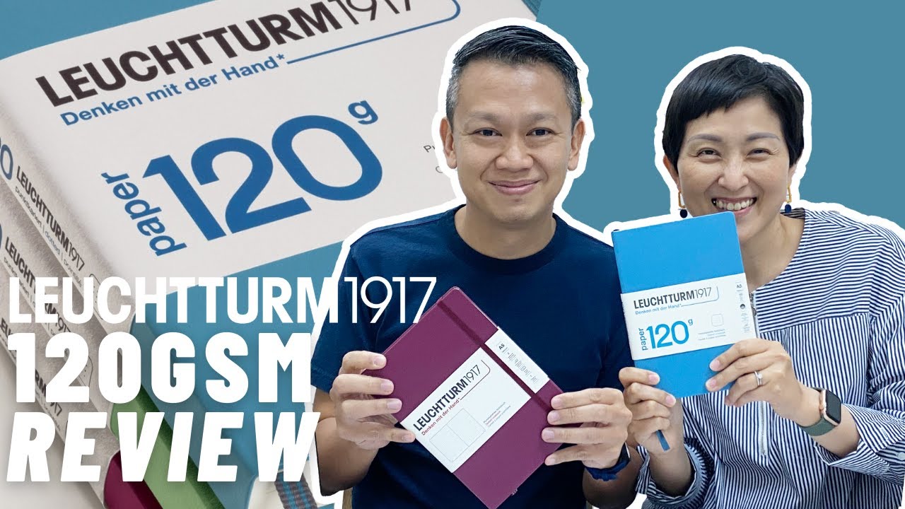 Ноутбук Leuchtturm1917 120GSM | Обзор и сравнение с 80GSM