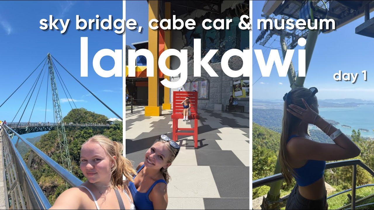 LANGKAWI DAY 1🚠 skybridge, cable cars & museum