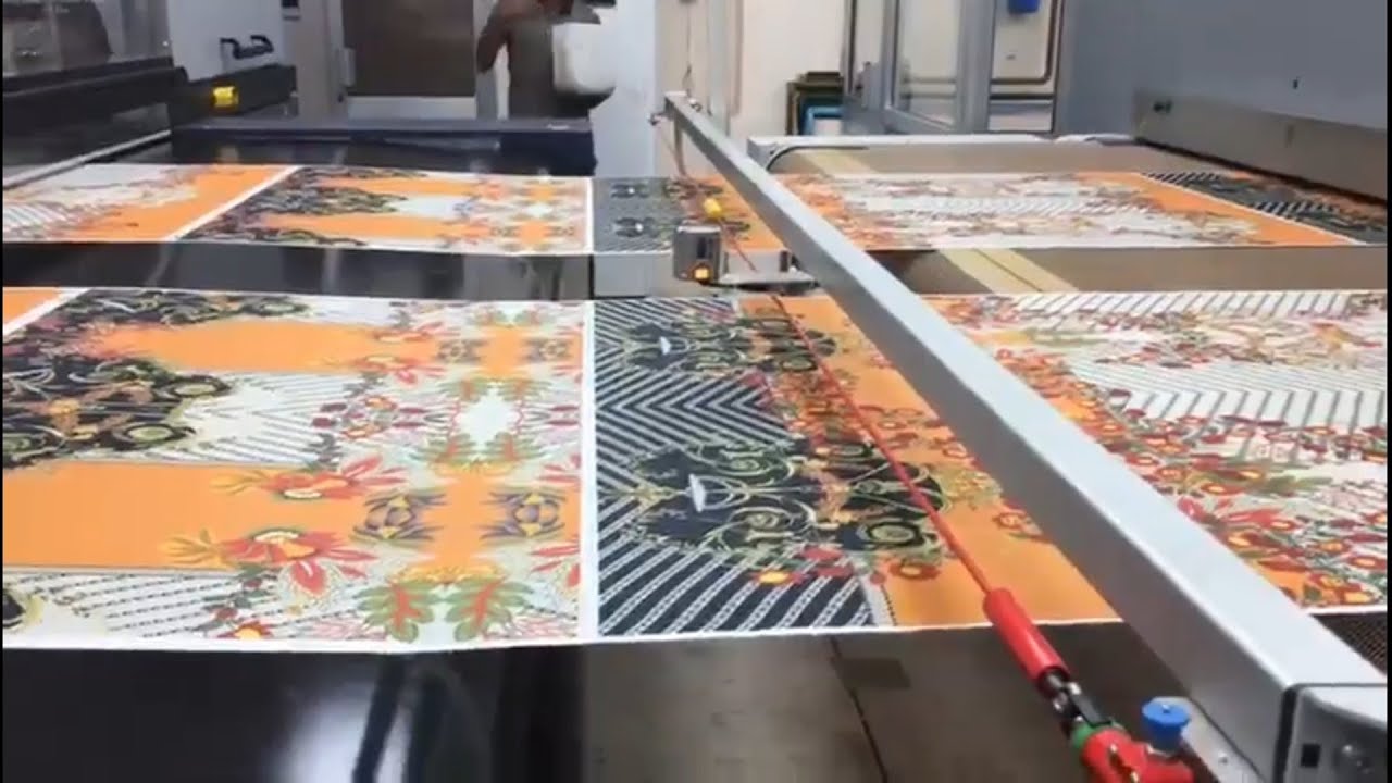 Alpha Dust VS MS Mini Lario Digital Printing | Double Fabrics printing | MS Lario | efi Bolt | SPG |