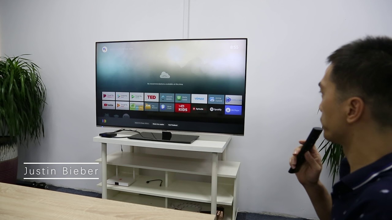 T95 S1 SMART ANDROID BOX WITH VOICE CONTROL
