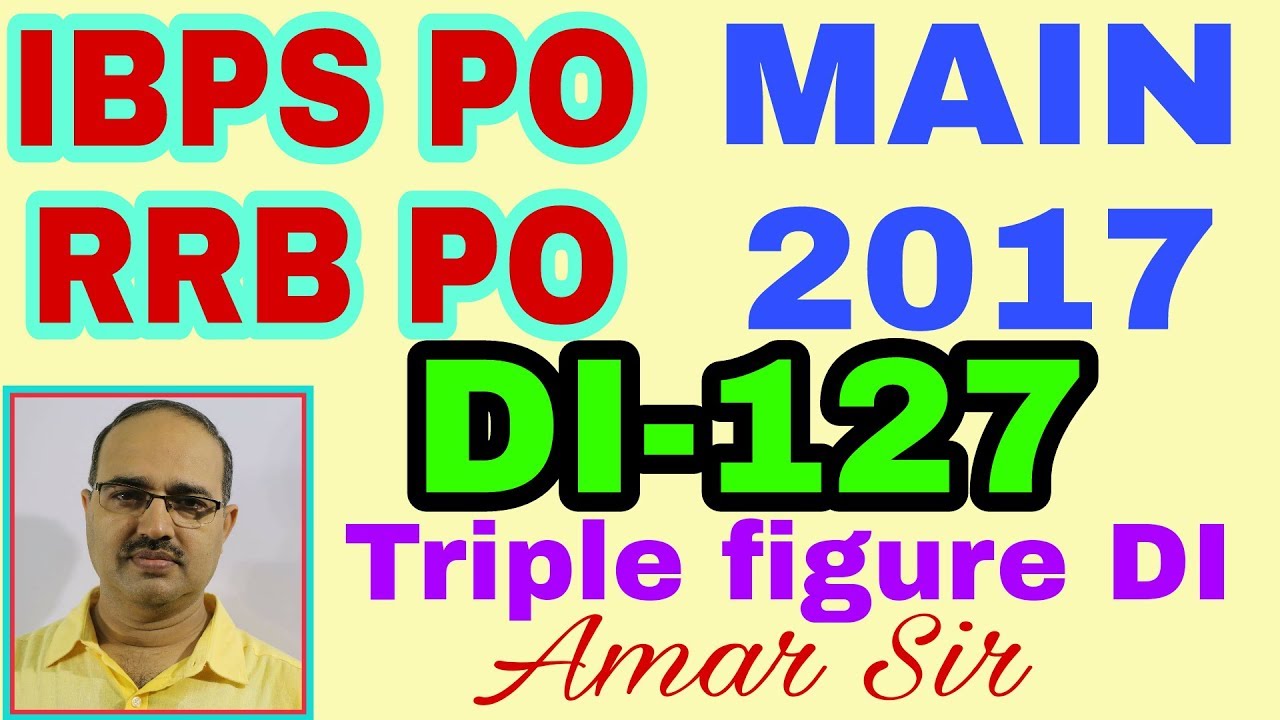 Data Interpretation-127: IBPS PO/RRB PO MAIN-2017 #Amar Sir: Tremendous use of “fractional method”