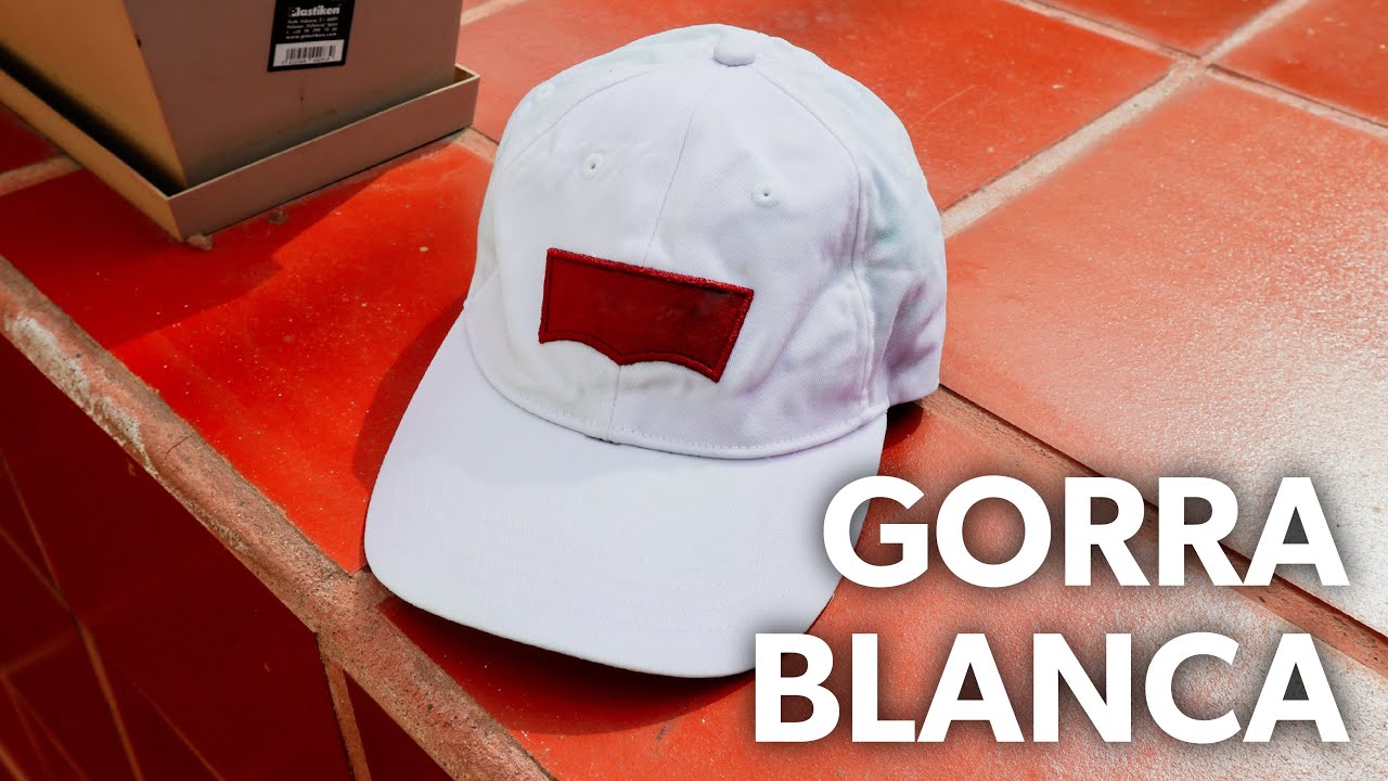 Cómo Lavar una GORRA BLANCA (Sin Dañarla) 🧢🤔