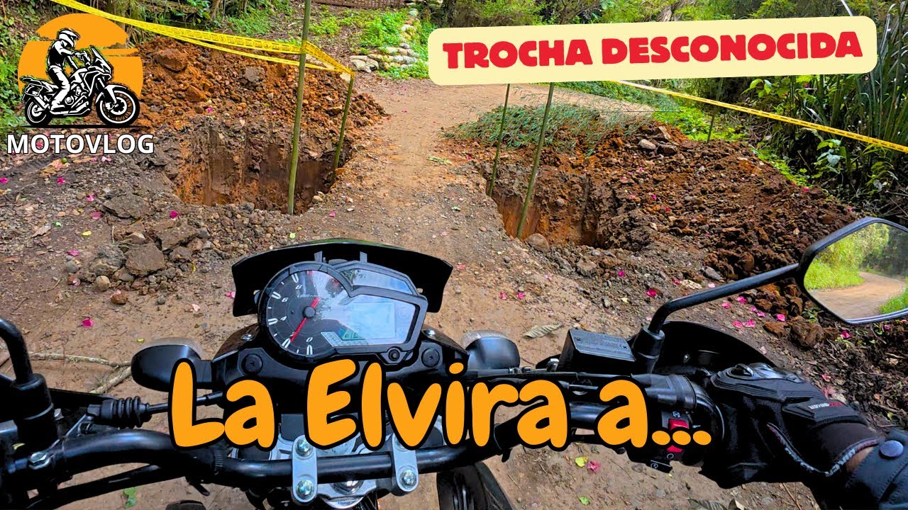 Explorando rutas secretas en moto ¿a donde saldremos? La Elvira