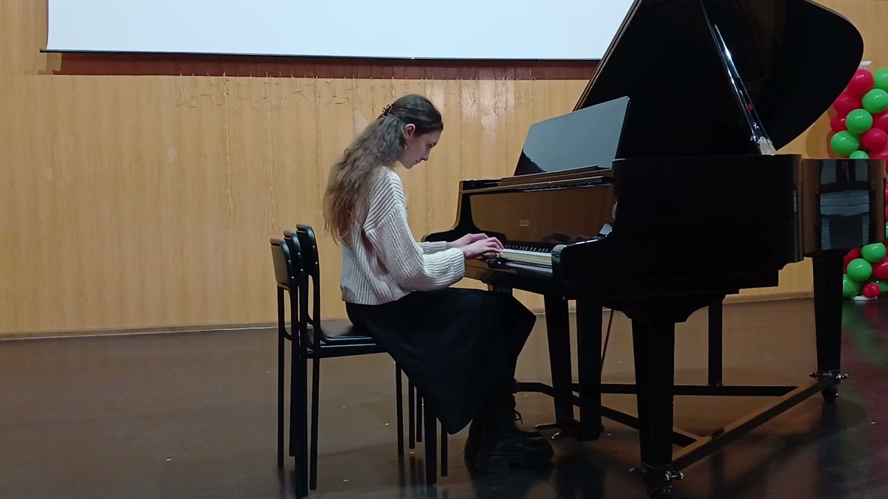 І.С.Бах Трьохголосна Фуга (C-dur) Вик. Жмур Поліна 