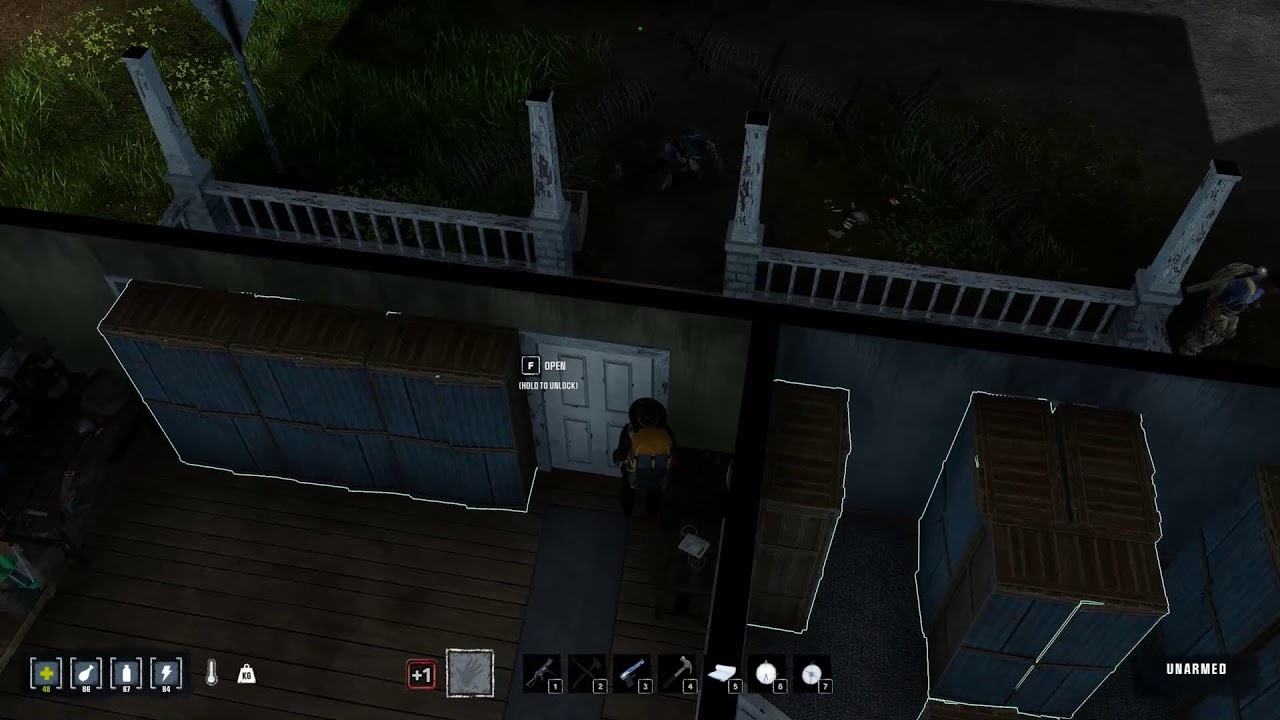 HumanitZ ZOMBIES !!!! and Death.